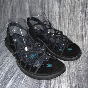 NWOT Skechers Women's Reggae Slim Forget Me Knot Sandals Size 11